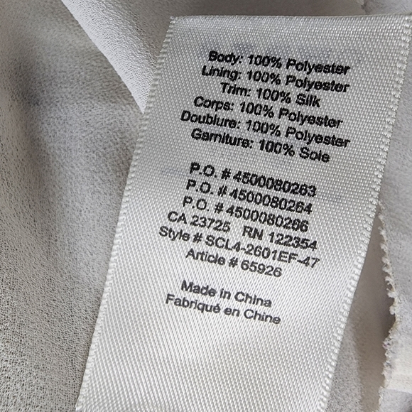 $200 Aritzia Wilfred Talence Off-the-Shoulder Blouse Size xxmall - Picture 8 of 9